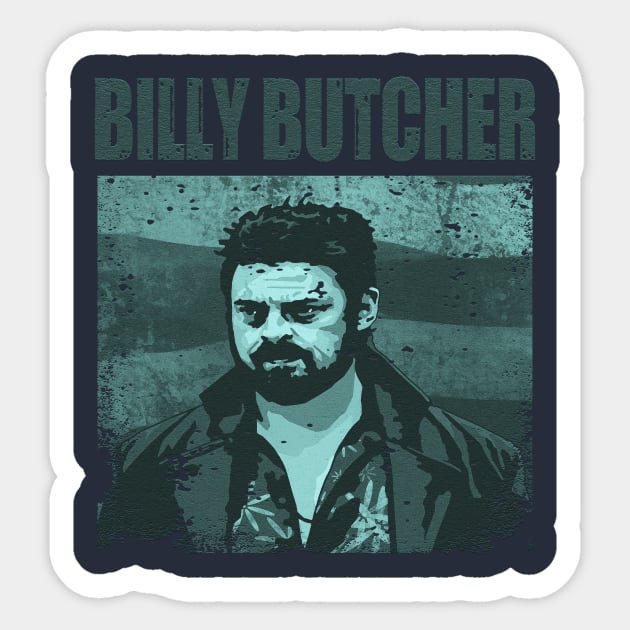 billy butcher Sticker by nowsadmahi